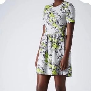 Top Shop Texture Skater Dress